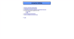 Desktop Screenshot of actuarialtools.com